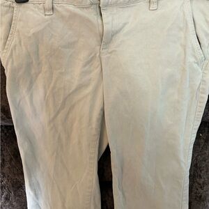 Aeropostale Beige Shorty Waistband Pants